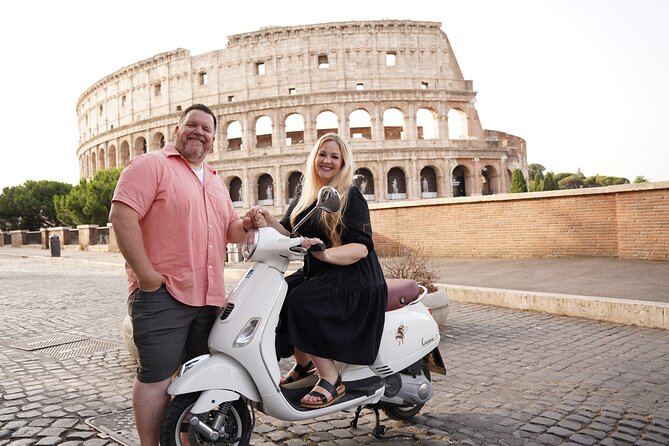 Vespa Experience in Rome– We Pick You Up Directly from Your Hotel - Street-Level Rome on a Classic Vespa Ride