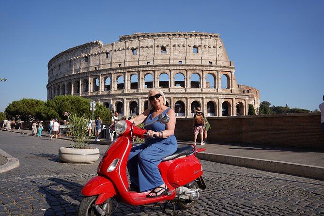 Vespa Experience in Rome– We Pick You Up Directly from Your Hotel - Giardino degli Aranci: A Scenic Break With a View
