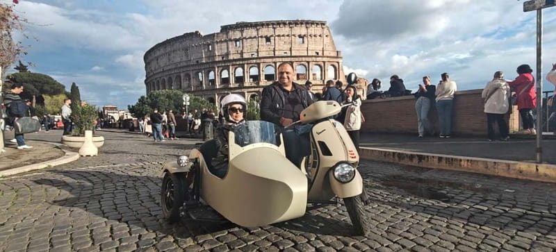 Vespa Sidecar Tour: Express Highlights of Rome - Finishing with Gianicolo Hill: the best payoff for the short time