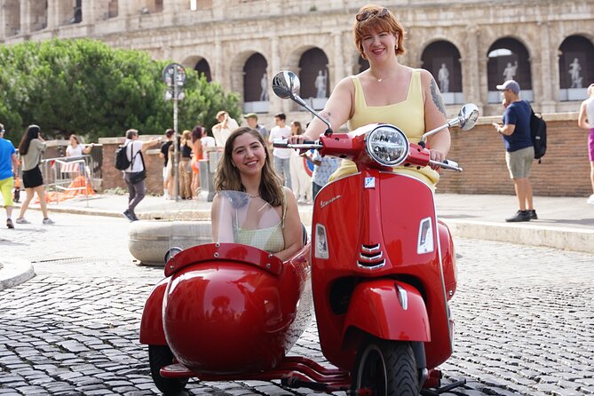 Vespa Sidecar Tour in Rome - Vatican City Street-Level Views: Grand Walls, Real Energy