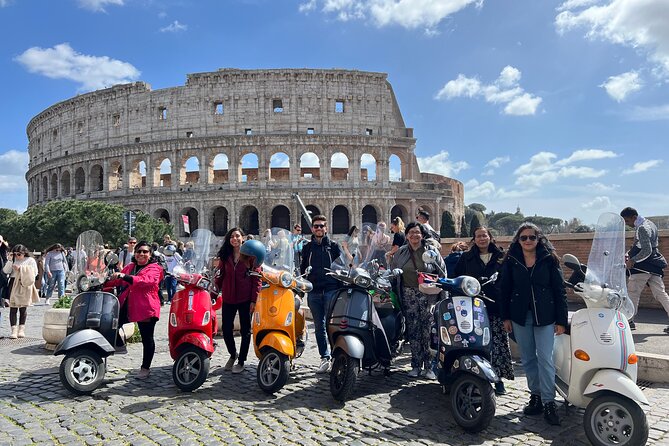 Vespa Tour in Rome with Pick up and Drop off - Piazza Venezia: Vittorio Emanuele II and a Quick Sense of the City Center