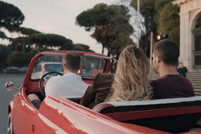 Vintage Fiat 500 Cabriolet: Rome's Highlight Semi Private Tour - Stop 1 to Stop 2: Piazzale Socrate and St. Peter’s Square in quick hits