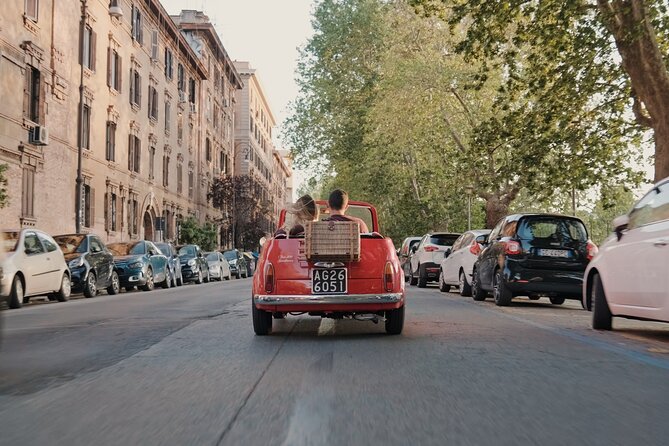 Vintage Fiat 500 Cabriolet: Rome's Highlight Semi Private Tour - Gianicolo hill and the prosecco moment you’ll remember