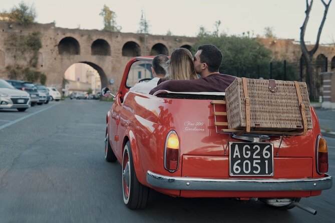 Vintage Fiat 500 Cabriolet: Rome's Highlight Semi Private Tour - Down to the Tiber: a calmer Rome break from the sightseeing rush