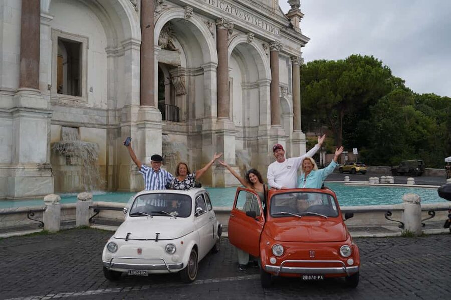 Vintage Fiat500 car Tour by Professional Photographer - How the Vintage Fiat 500 Tour Works in 2 Hours
